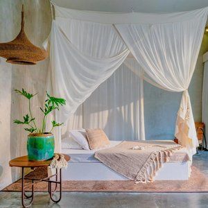 Bali bed canopy